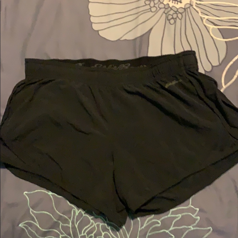 Eddie Bauer sport shorts with underwear inside